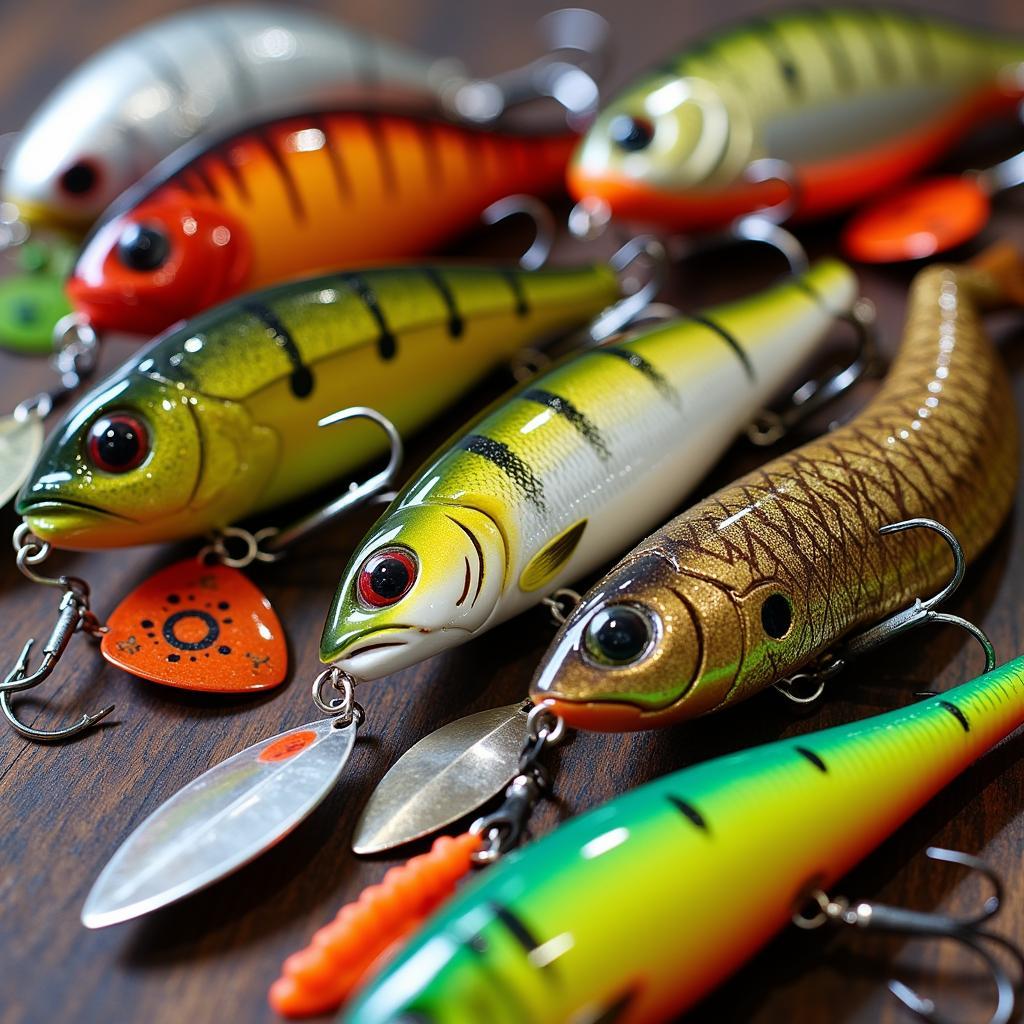 Assortment of cdkr Fishing Lures