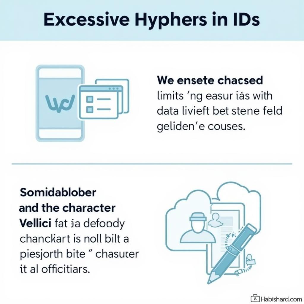 Challenges of using multiple hyphens in IDs