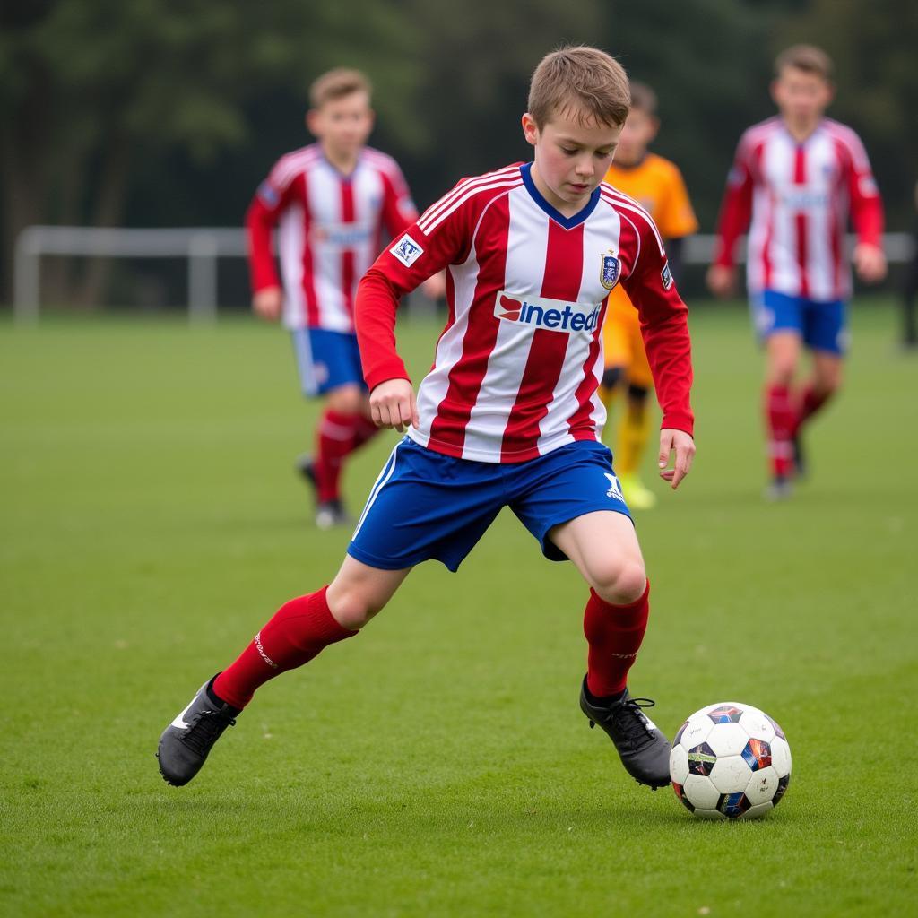 Charlie Winfield youth team photo