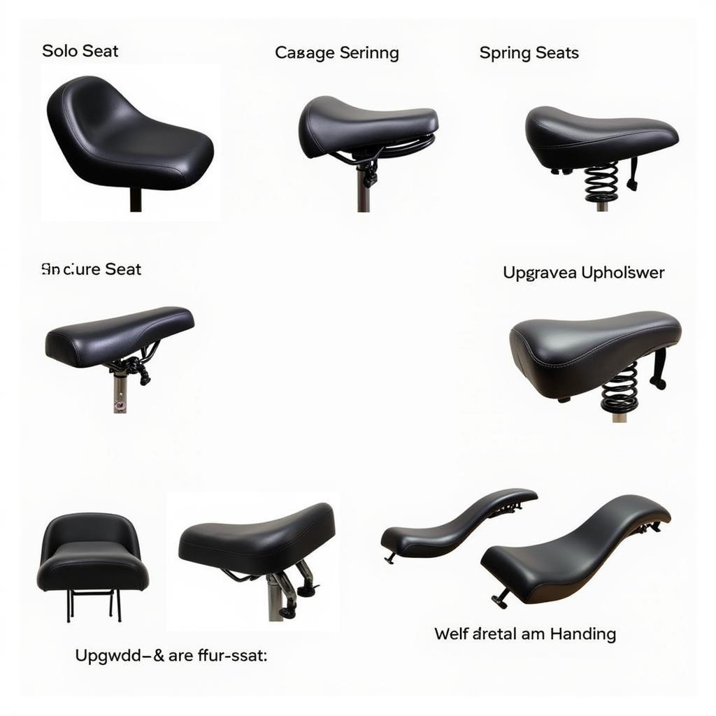 Custom Chopper Seats and Suspension Options