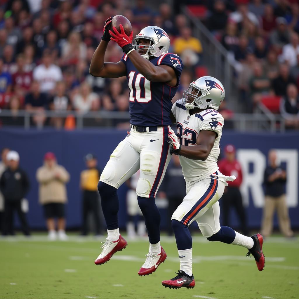 Chris Godwin making a tough catch over a defender