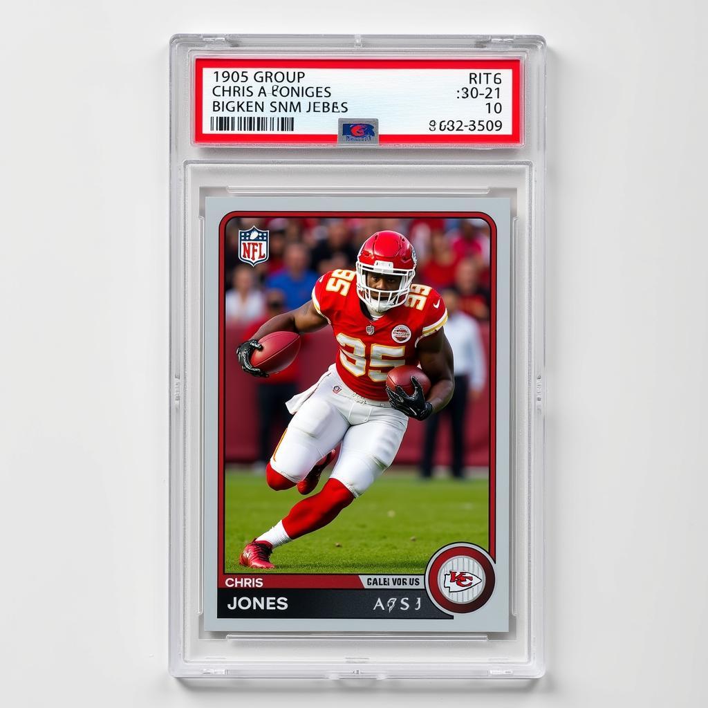 Chris Jones Rookie Card Graded PSA 10