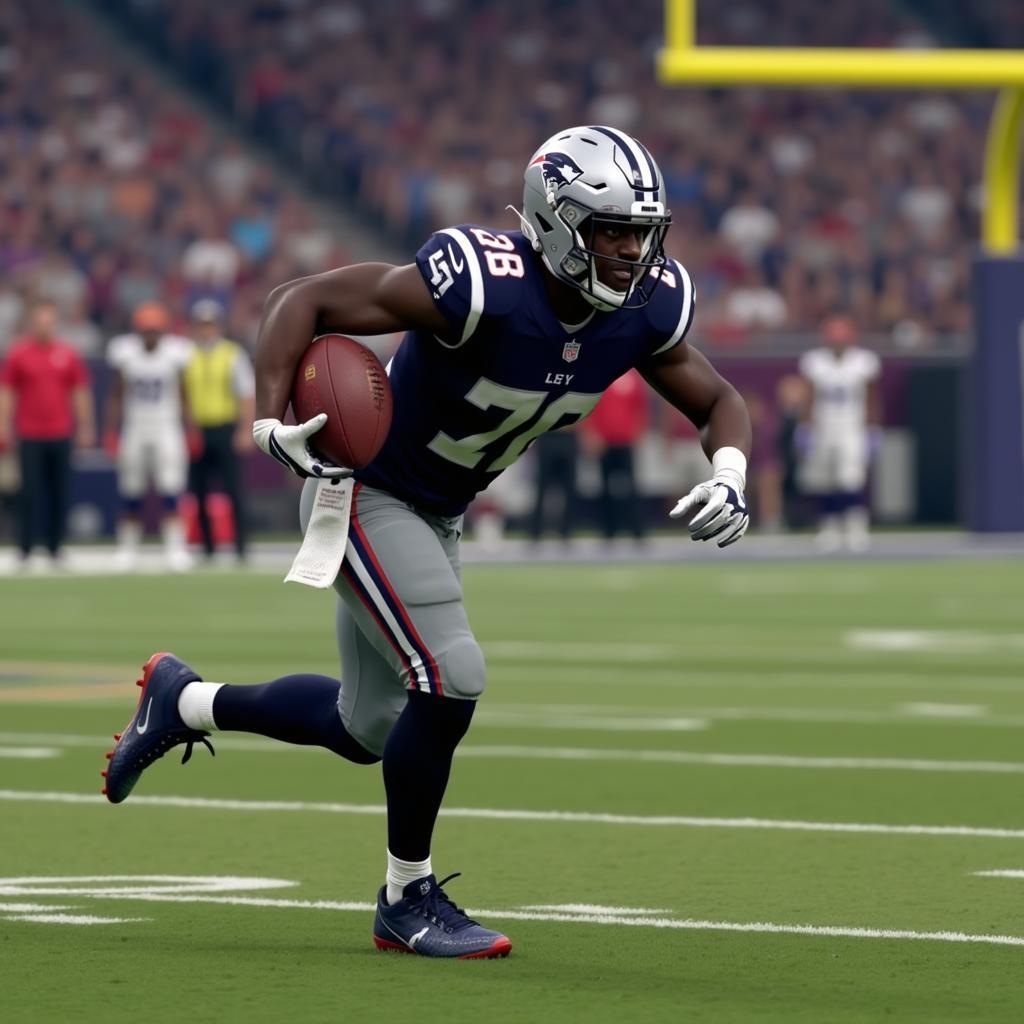 Christian Watson executing a precise route in Madden 24