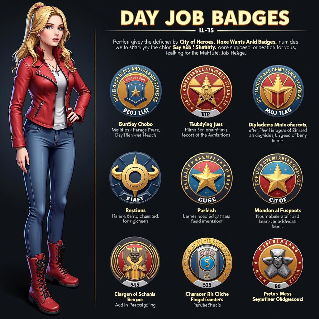 Displaying Day Job Badges in City of Heroes