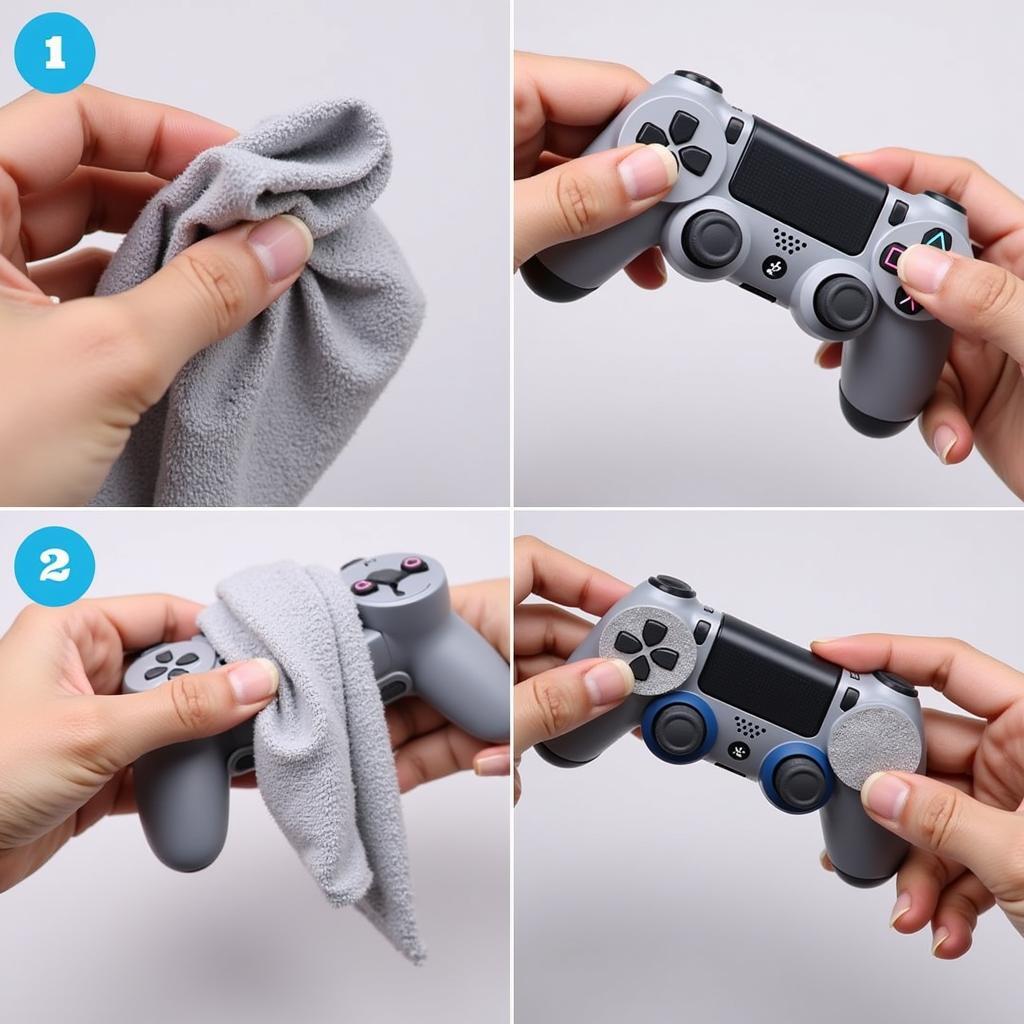 Cleaning a Custom PS4 Remote