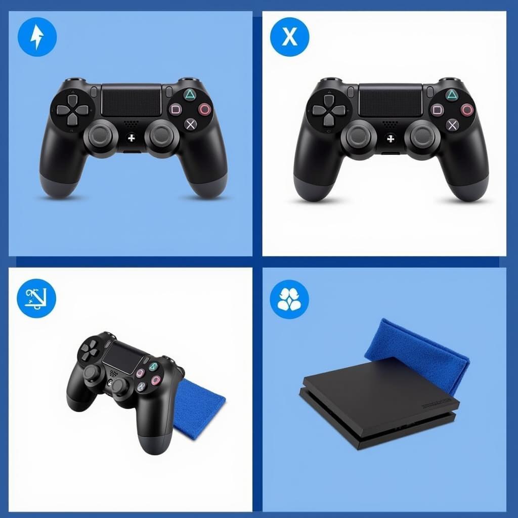 Cleaning Your PS4 Controller 