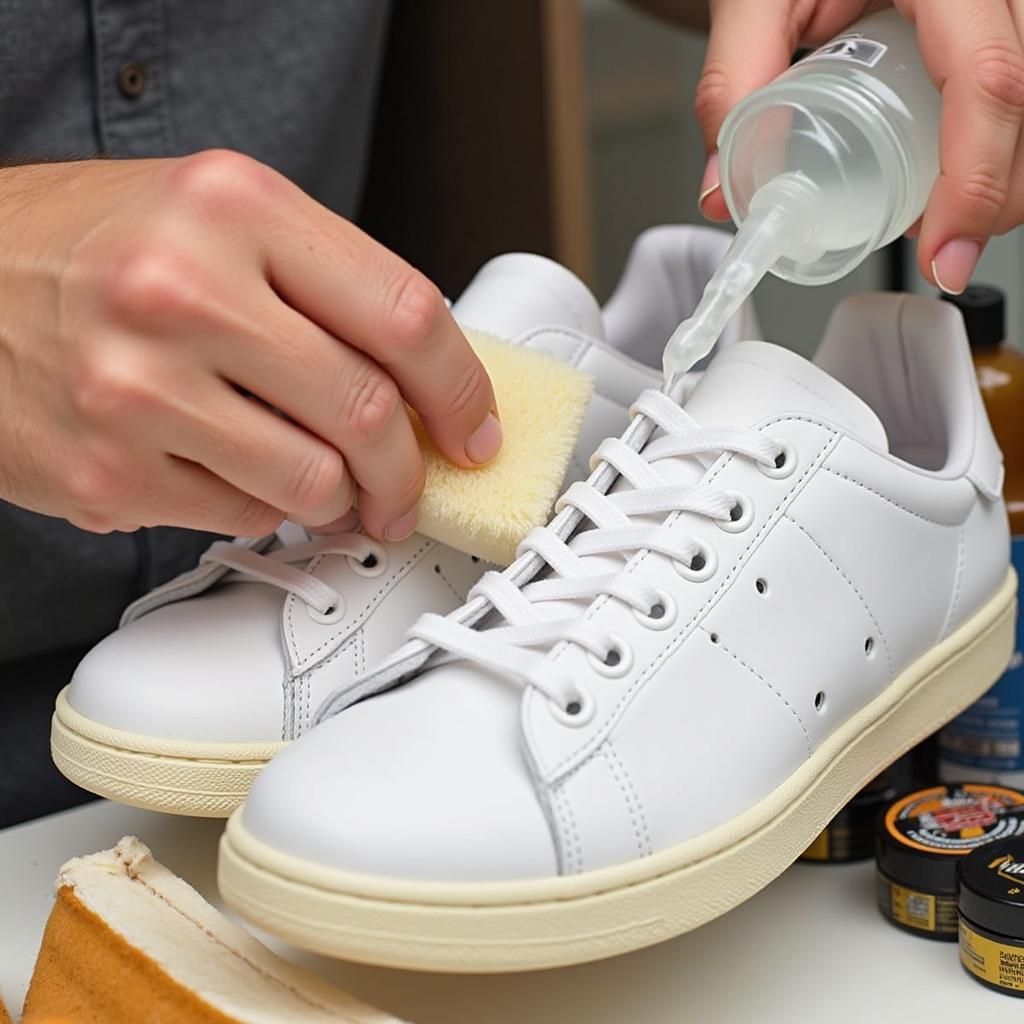 Cleaning Vanilla Shoes