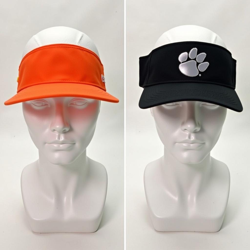 Classic and Modern Clemson Visors