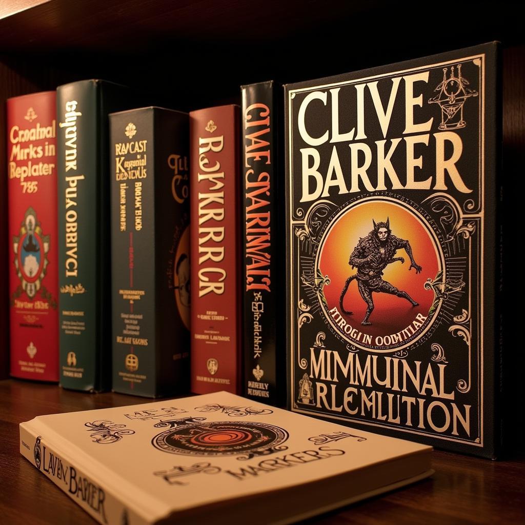 Clive Barker Signed Books and Special Editions