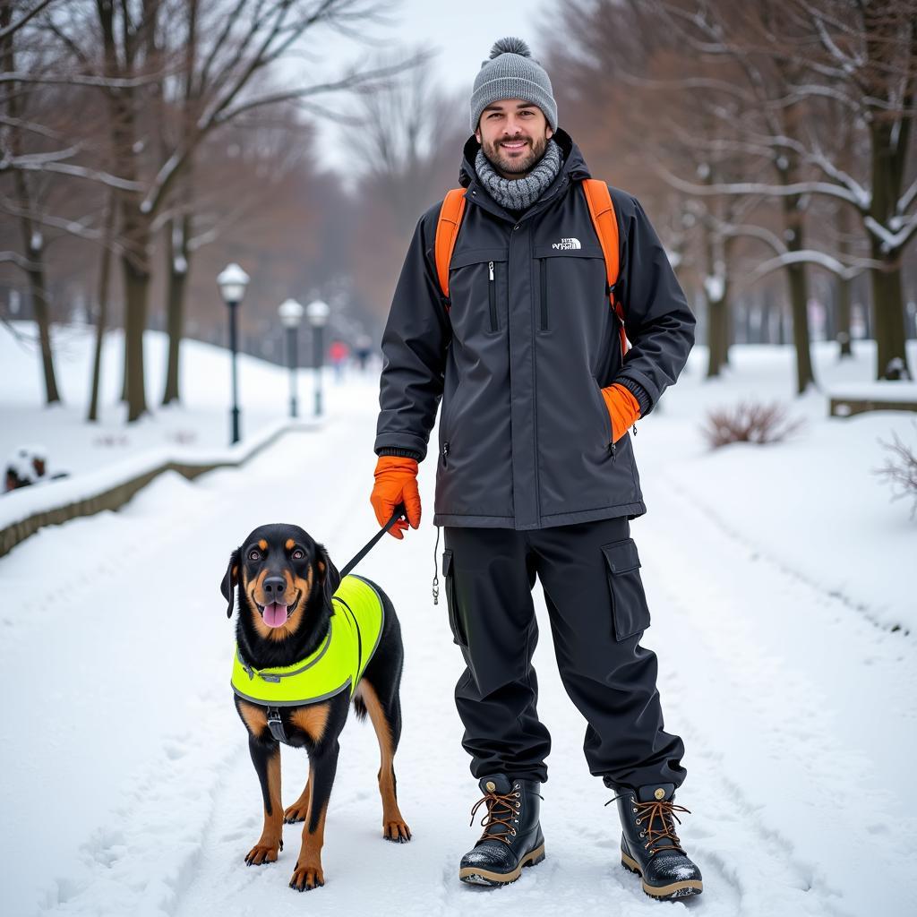 Cold Weather Dog Walking Gear