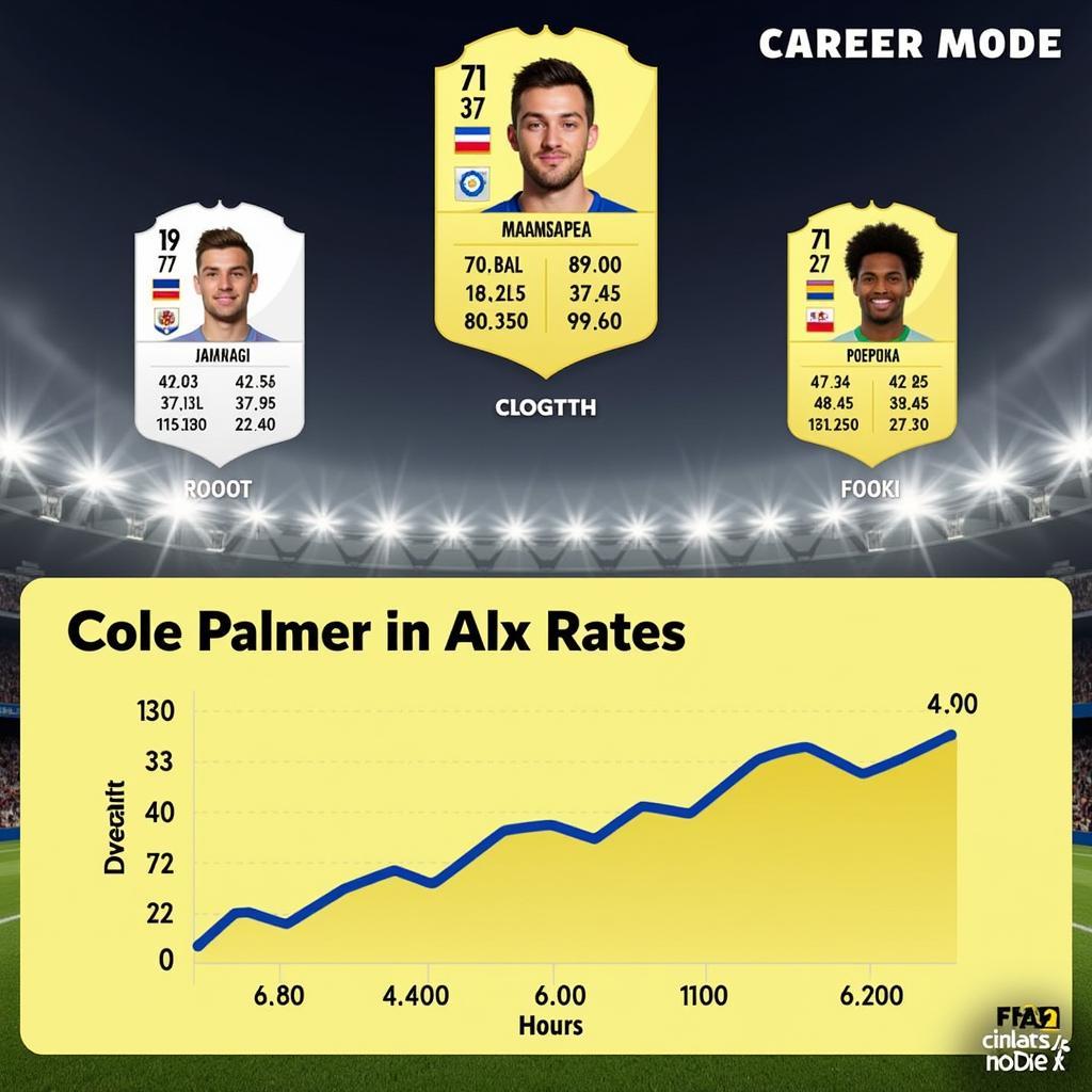 Cole Palmer's Career Mode Potential in FIFA 22