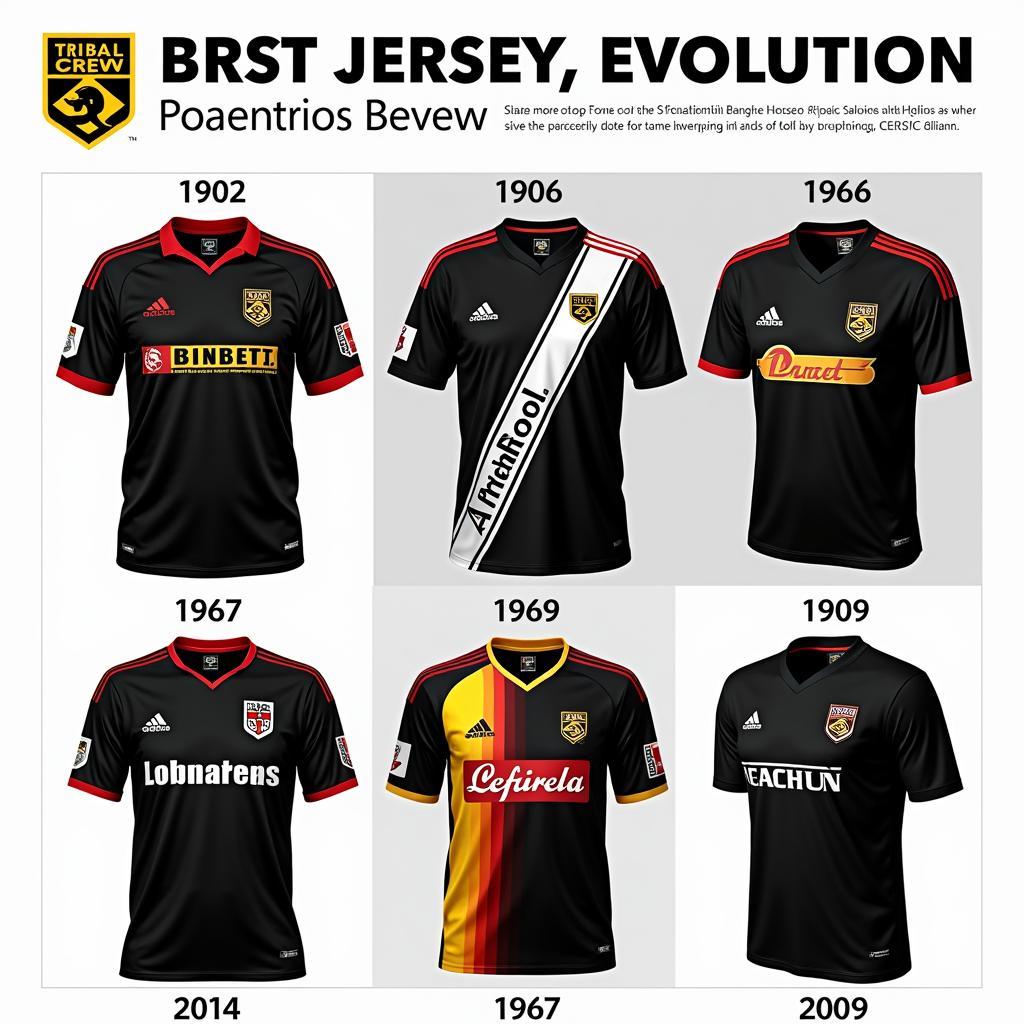 Columbus Crew Black Jersey Evolution Throughout the Years