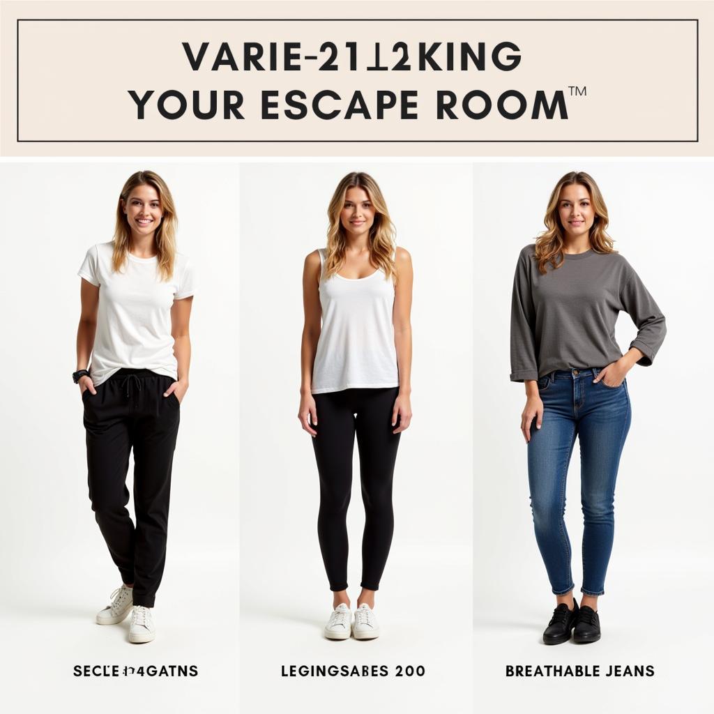 Comfortable Escape Room Clothing Ideas