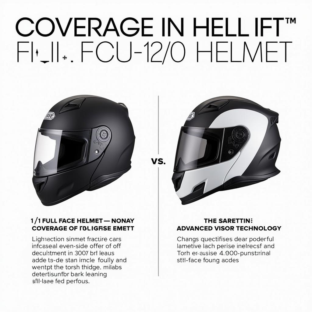 Comparison of Full-Face and 1/2 Helmet in F1 Context