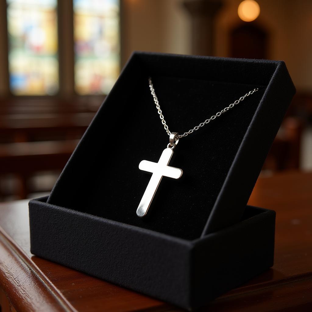 Confirmation Cross Necklace Gift