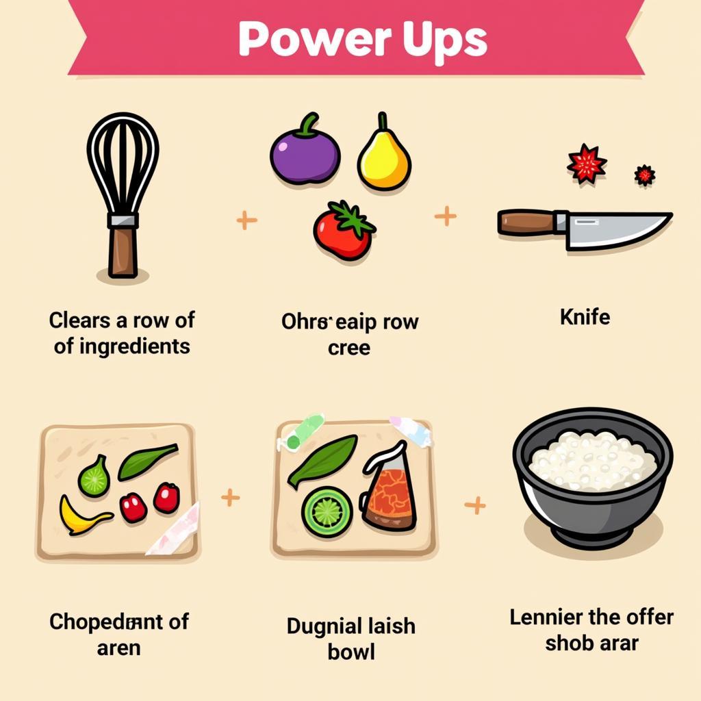 Connect 2 Kitchen Game Power-Ups