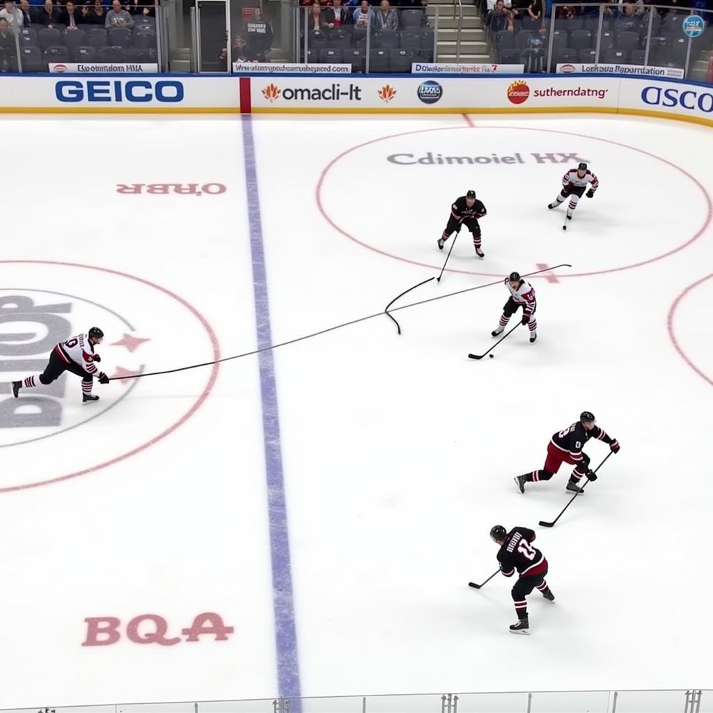 Controlled Zone Entry in Hockey