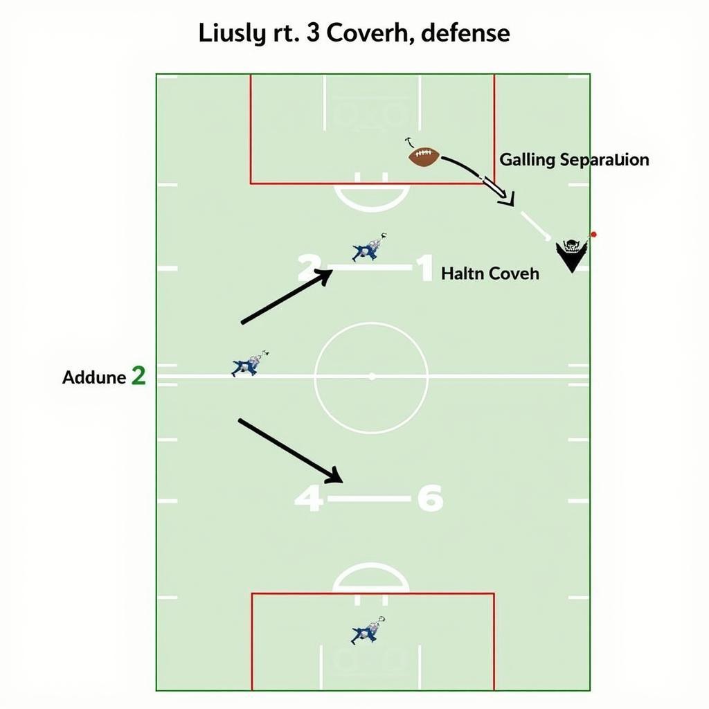 Corner Route against Cover 3 Defense