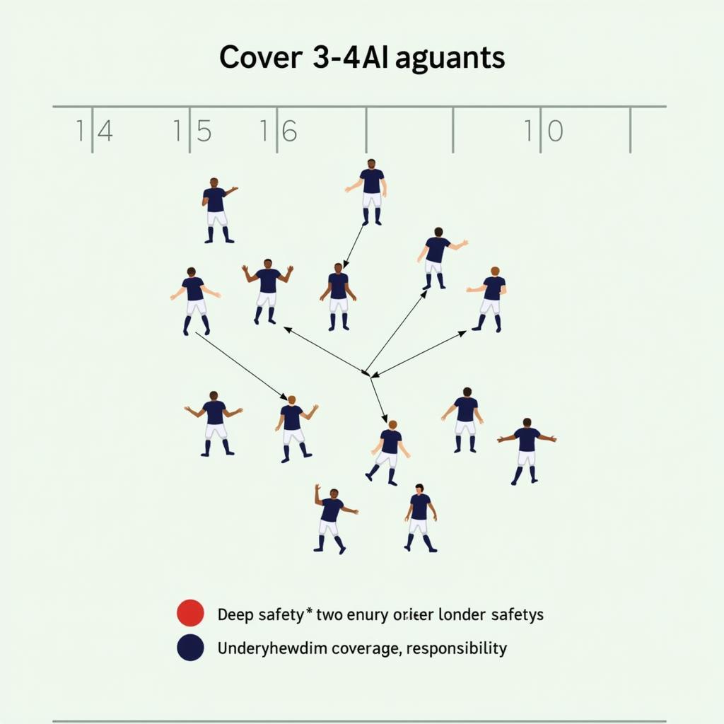 Cover 2 Defense 3-4 Alignment Diagram