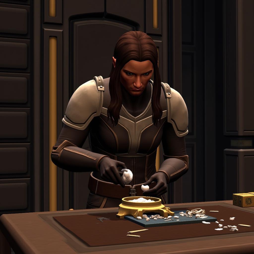 Crafting Armor in SWTOR