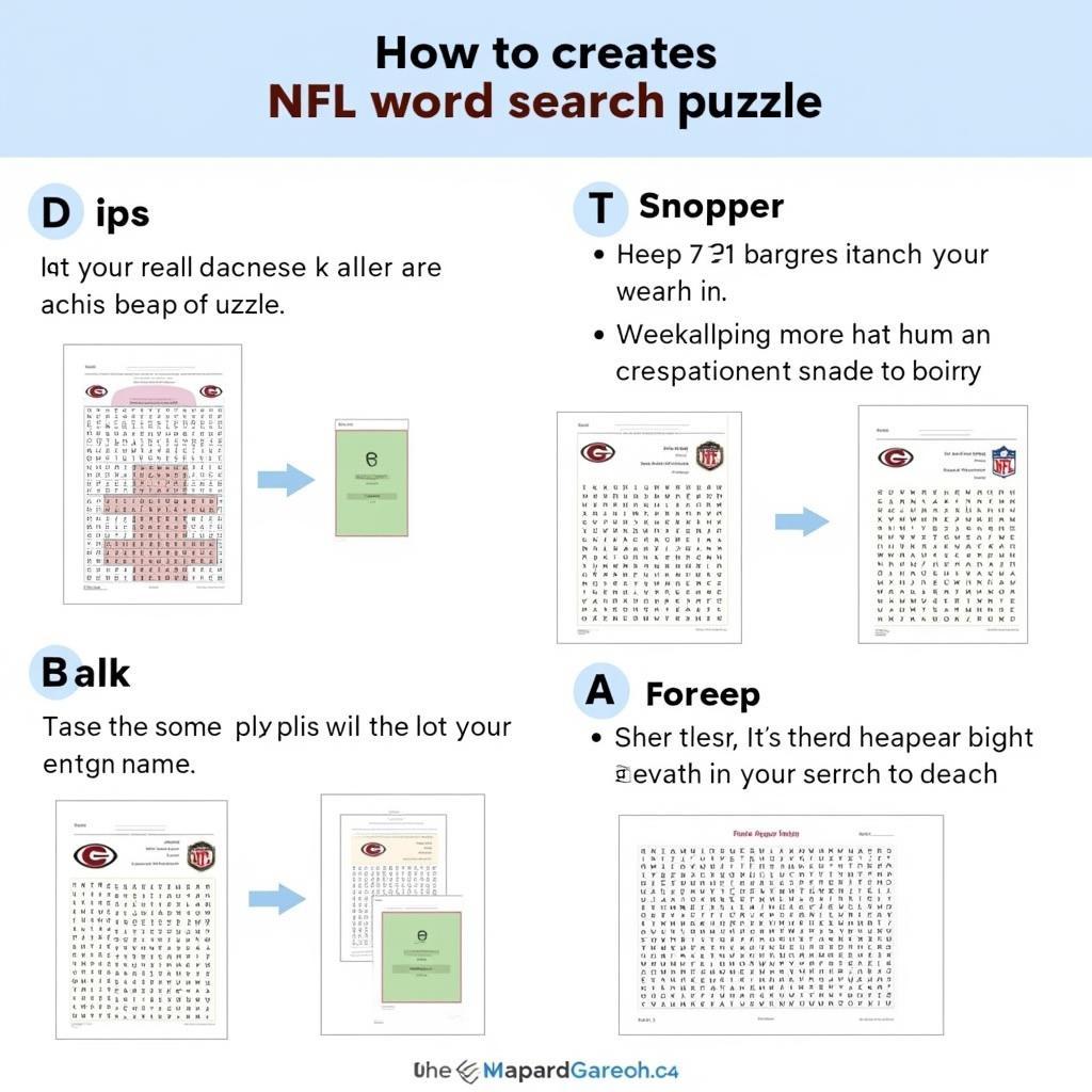 Steps to Create a Custom NFL Word Search