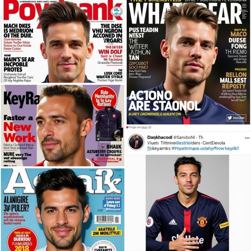 Cultural Impact of Footballer Hairstyles: Media Influence