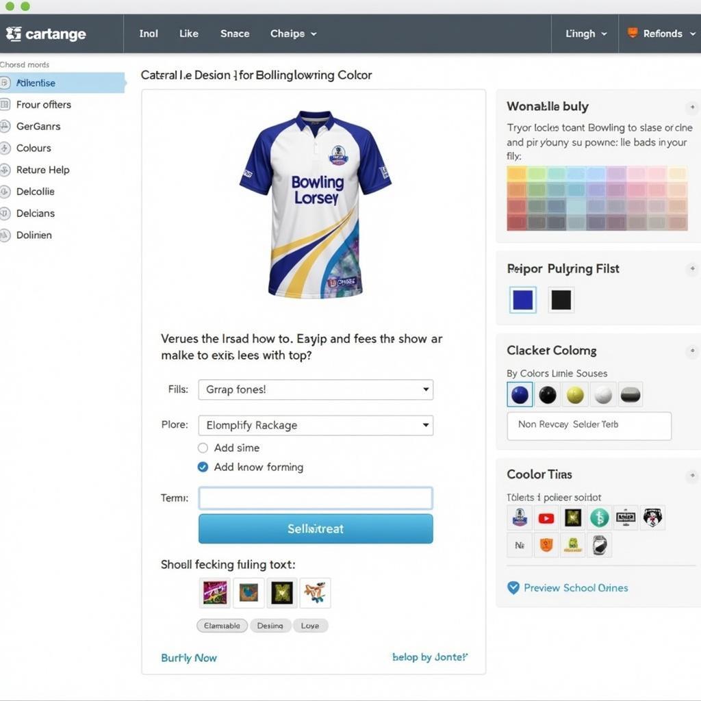 Custom Bowling Jersey Design Online