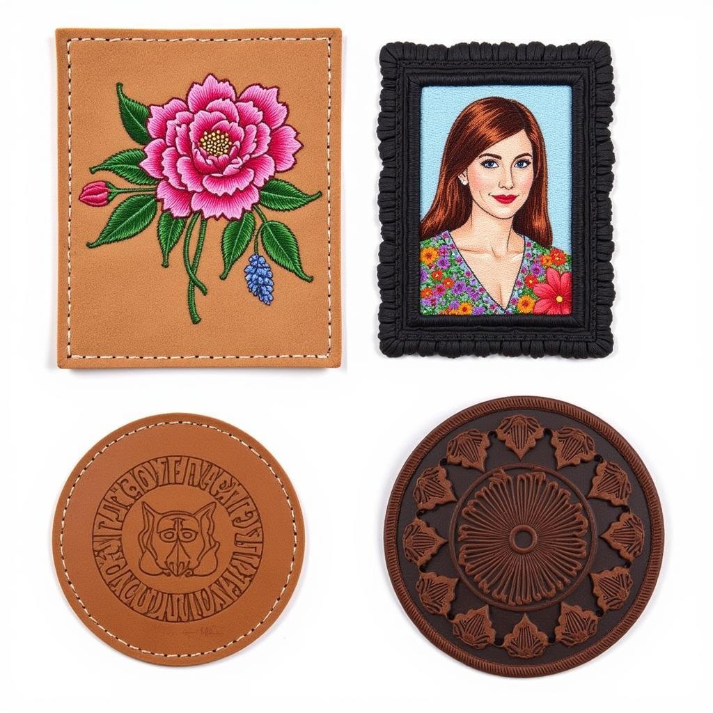 Examples of Customized Leather Patch Designs