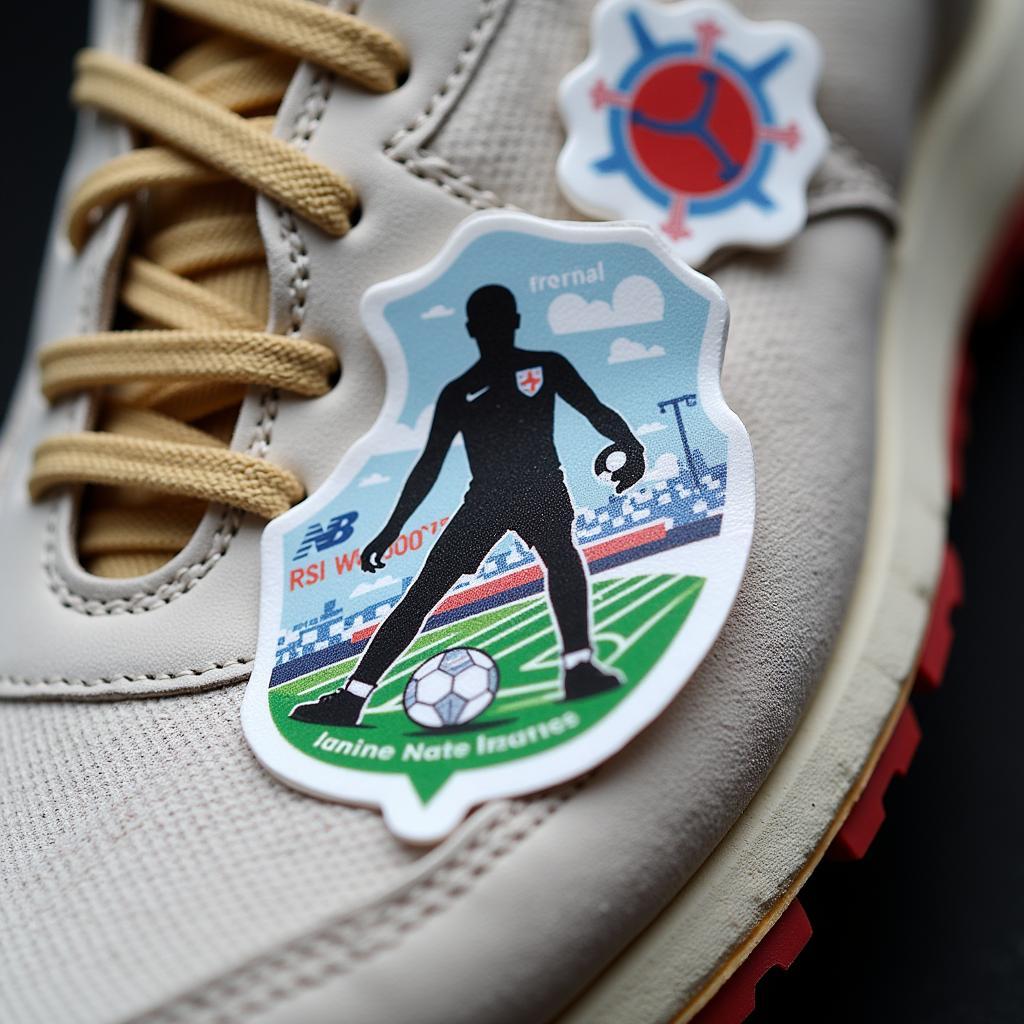 Custom New Balance Stickers Featuring Lamine Yamal