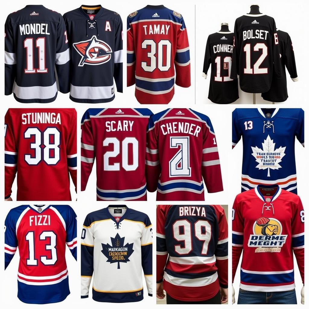 Custom NHL Jersey Inspiration