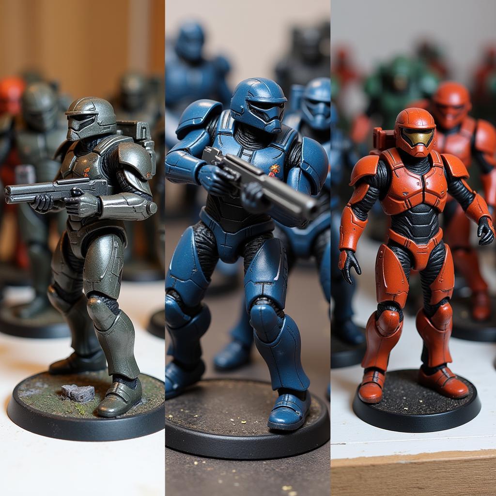 Custom Painted Mass Effect Miniatures