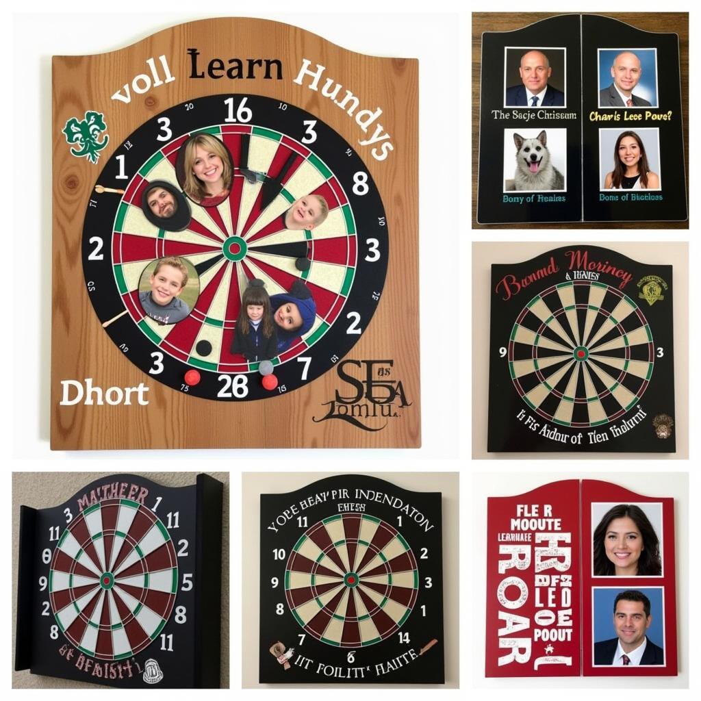 Custom Photo Dartboard Gift Ideas