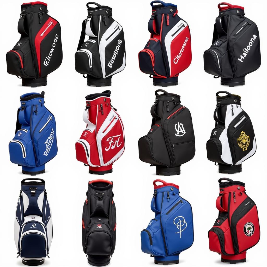 Custom Tour Golf Bag Personalization Options