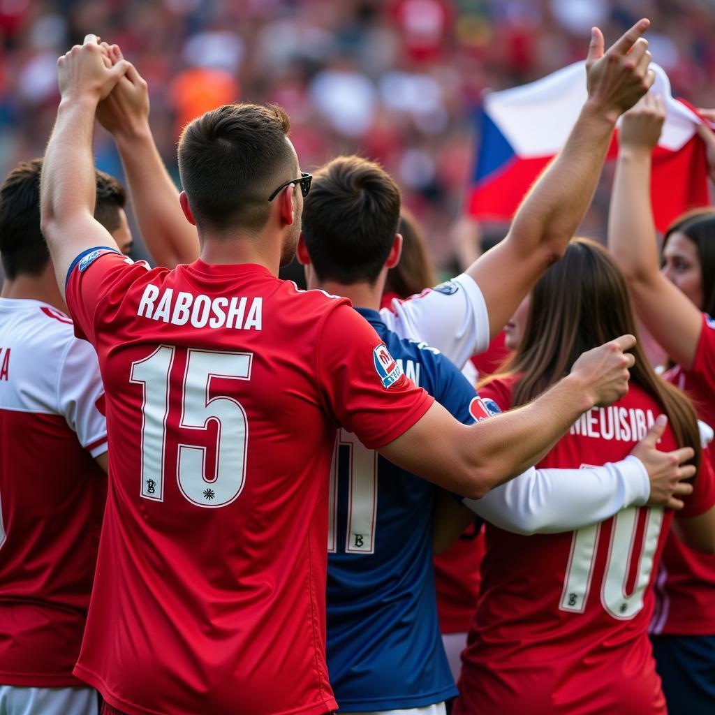 Czech Republic National Team Jersey Fans