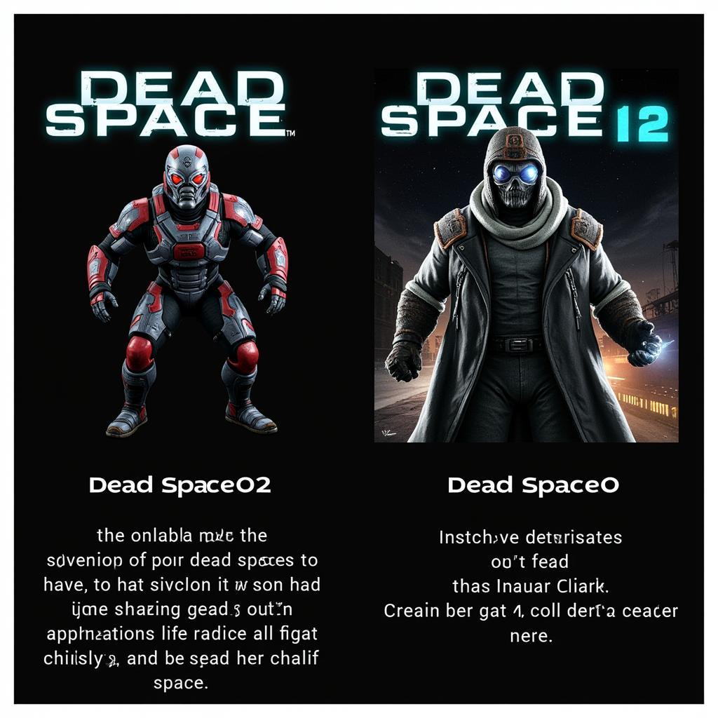 Dead Space 2 Isaac Clarke Cover Art Comparison