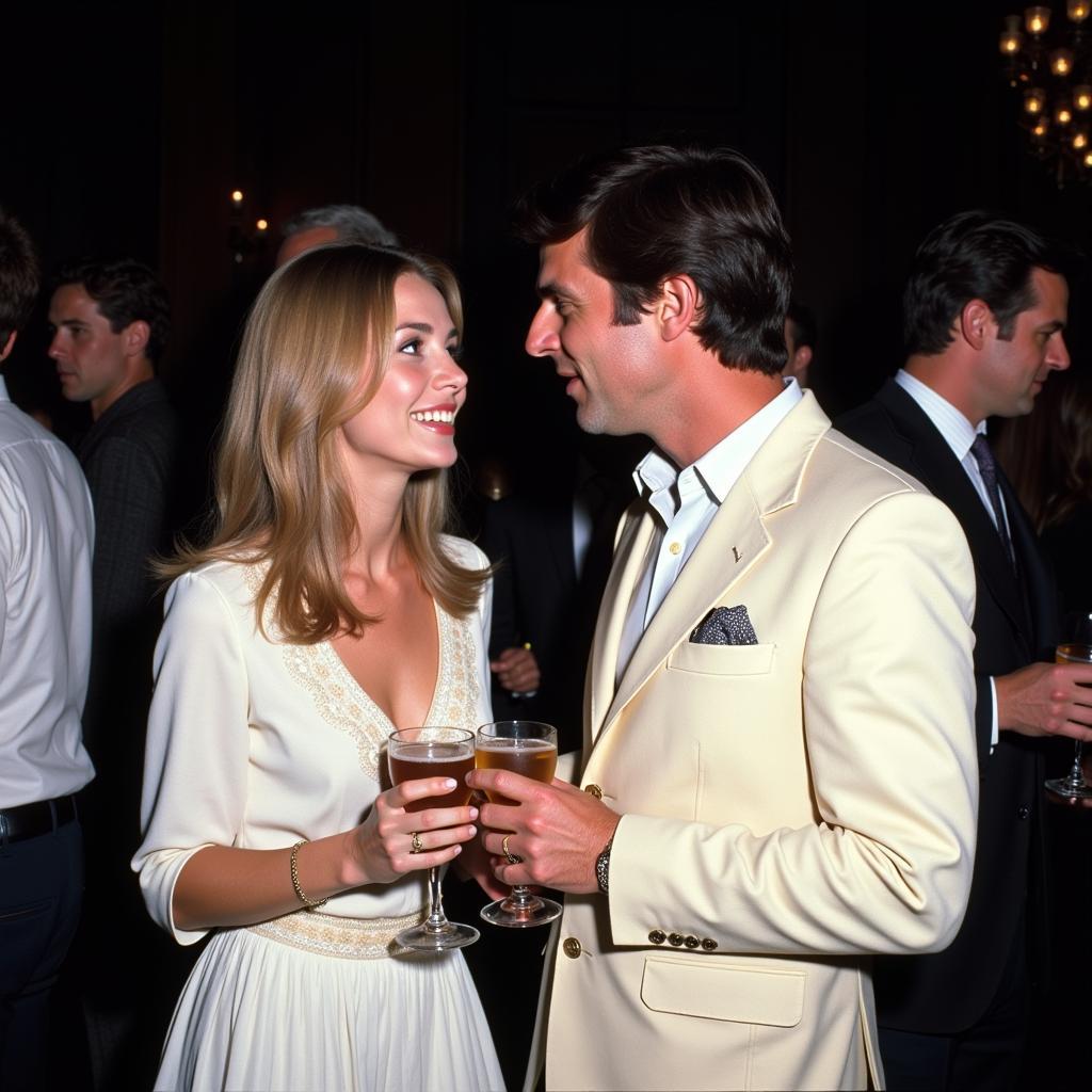 Debi Walden Connor and Jimmy Connors together