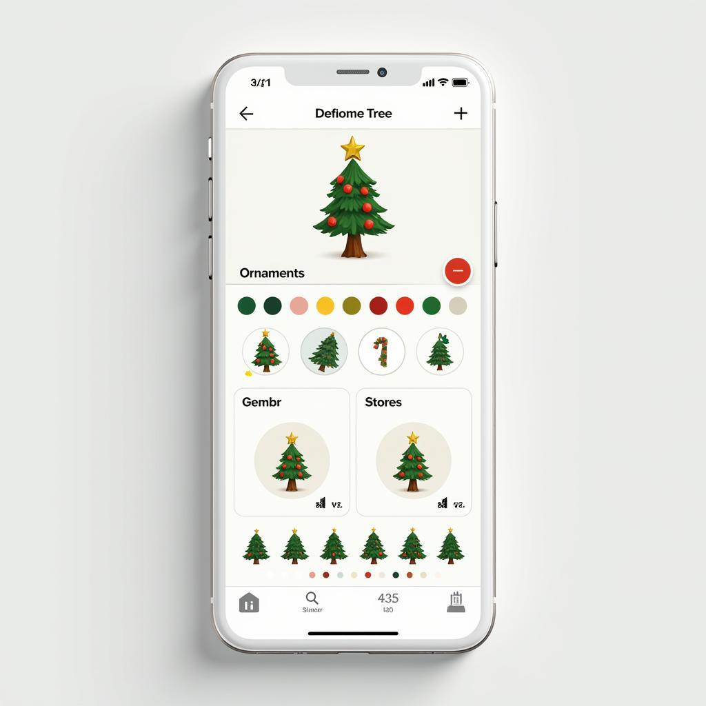 Decorate Tree Game Mobile App