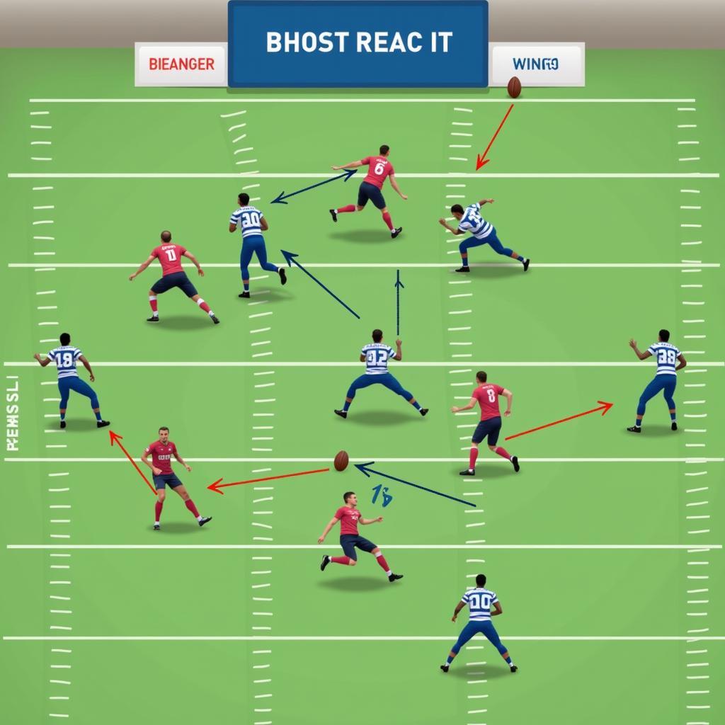 Defense reacting to the Wing Slot Offset in 12 Personnel