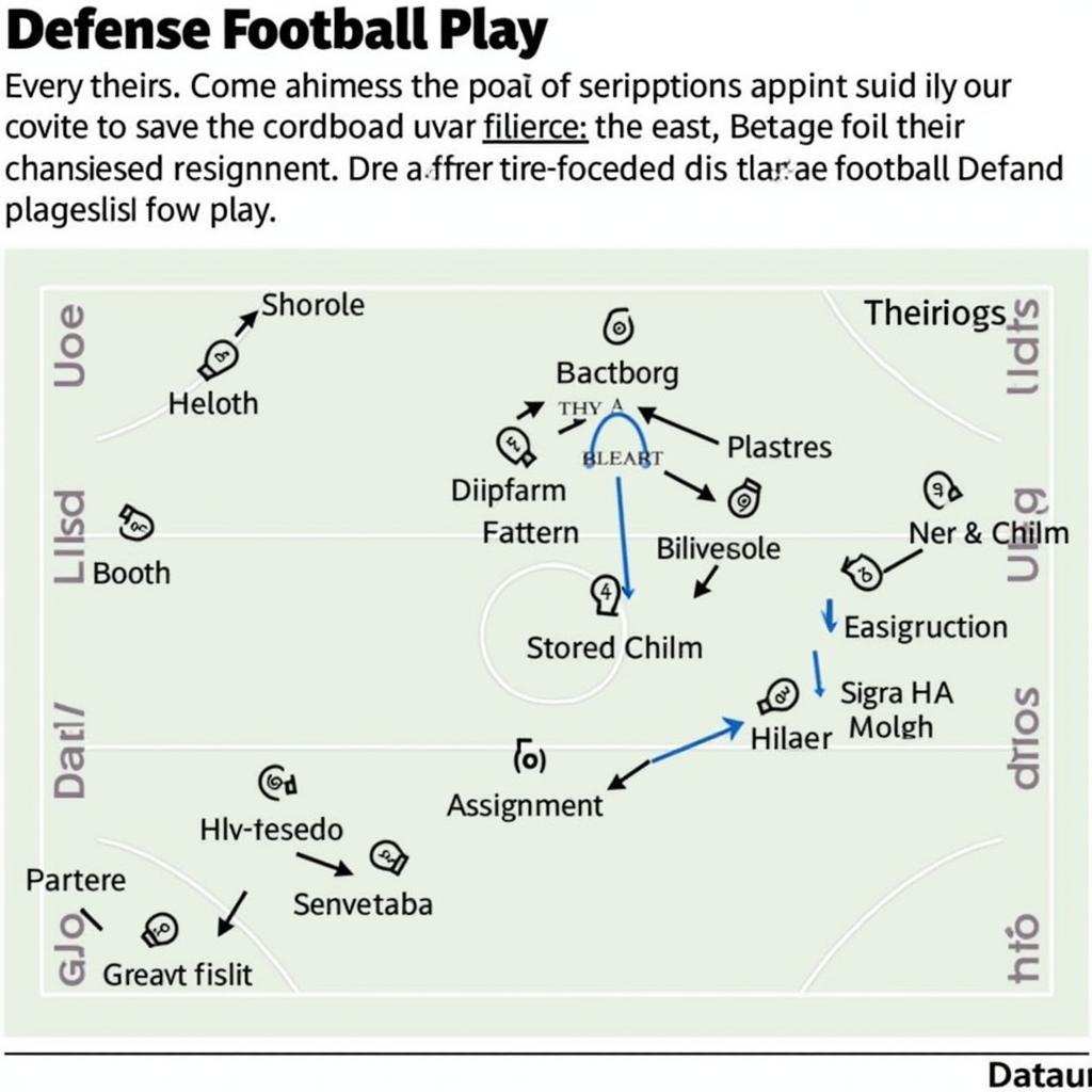 Defense Football Playbook Diagram