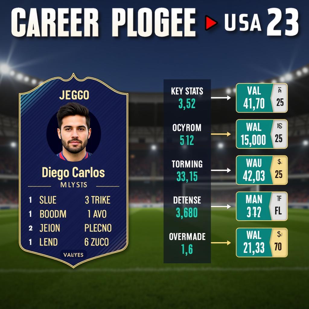 Diego Carlos in FIFA 23 Career Mode