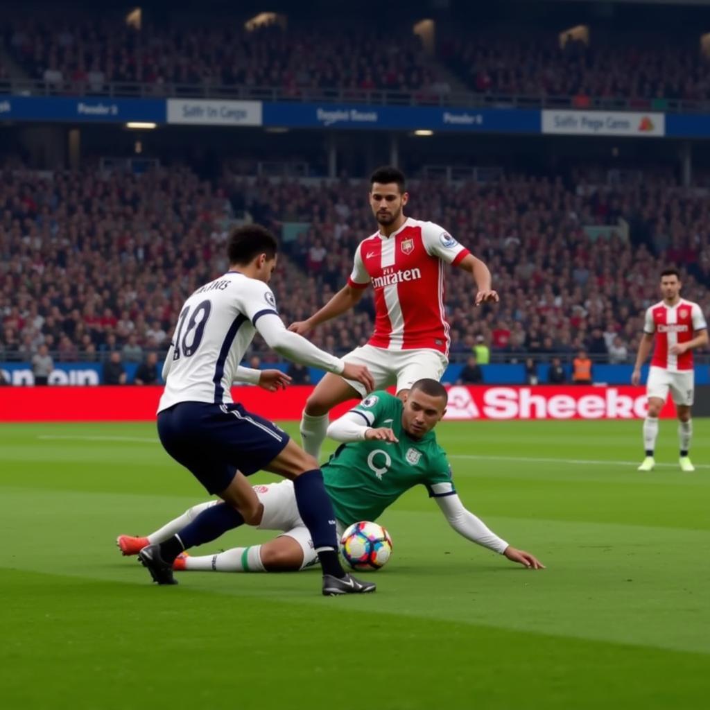 Diego Carlos Defending in FIFA 23