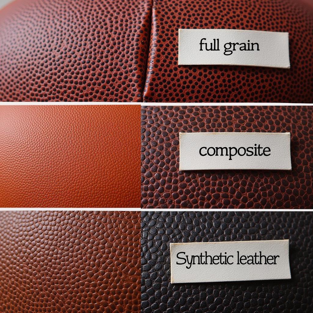 Different Football Leather Types