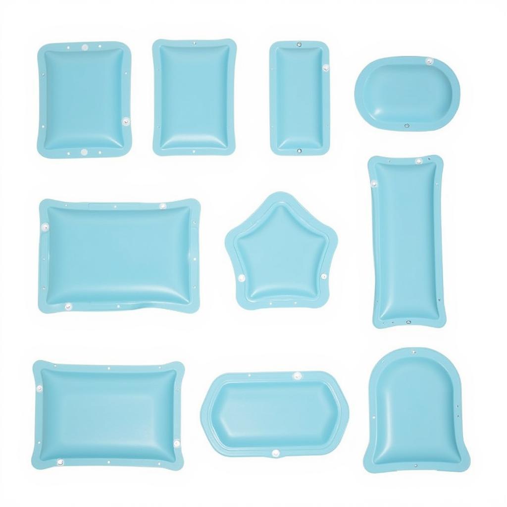 Different Ice Pack Sizes and Shapes