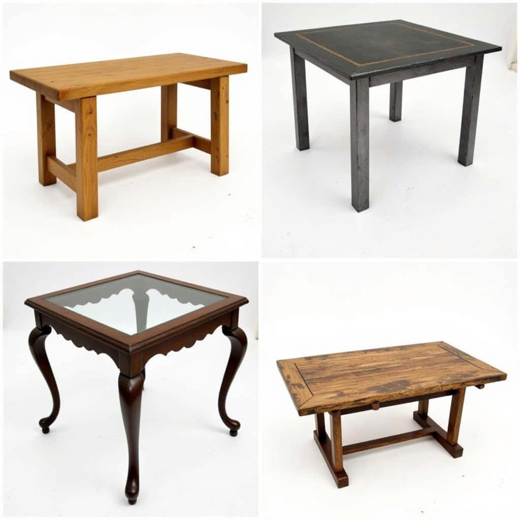 Various Materials for 25 Inch Wide Tables