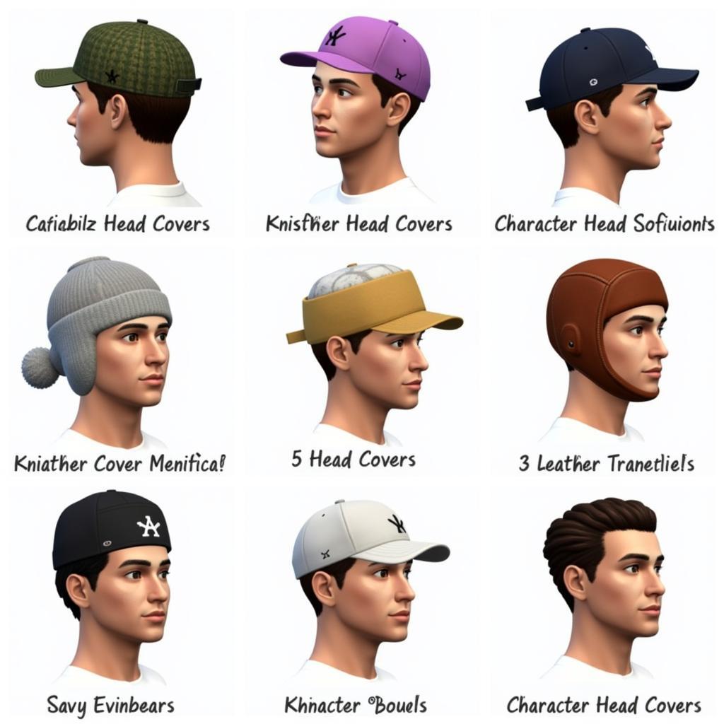 Various Sim 2 Head Cover Styles