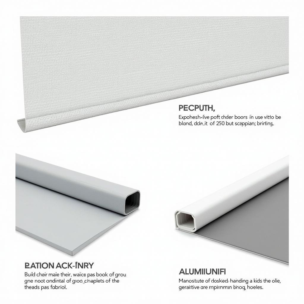 Variety of Snap-In Blind Materials