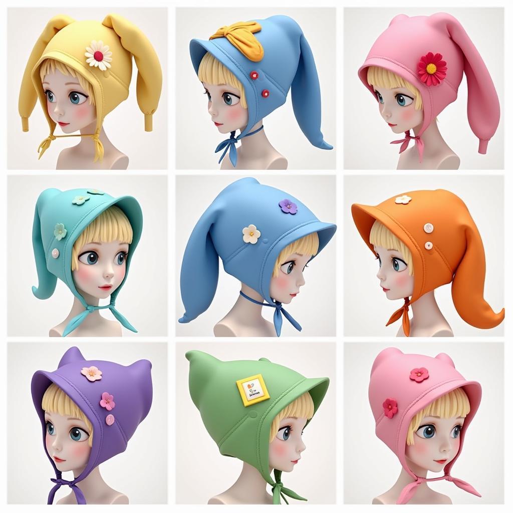 Variety of Cinnamoroll Bonnets available