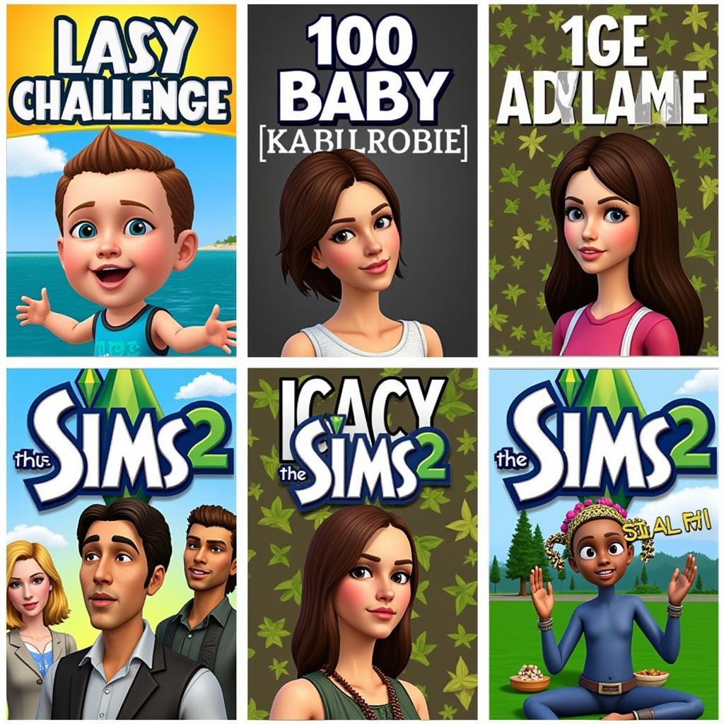 Different Types of Sims 2 Challenges