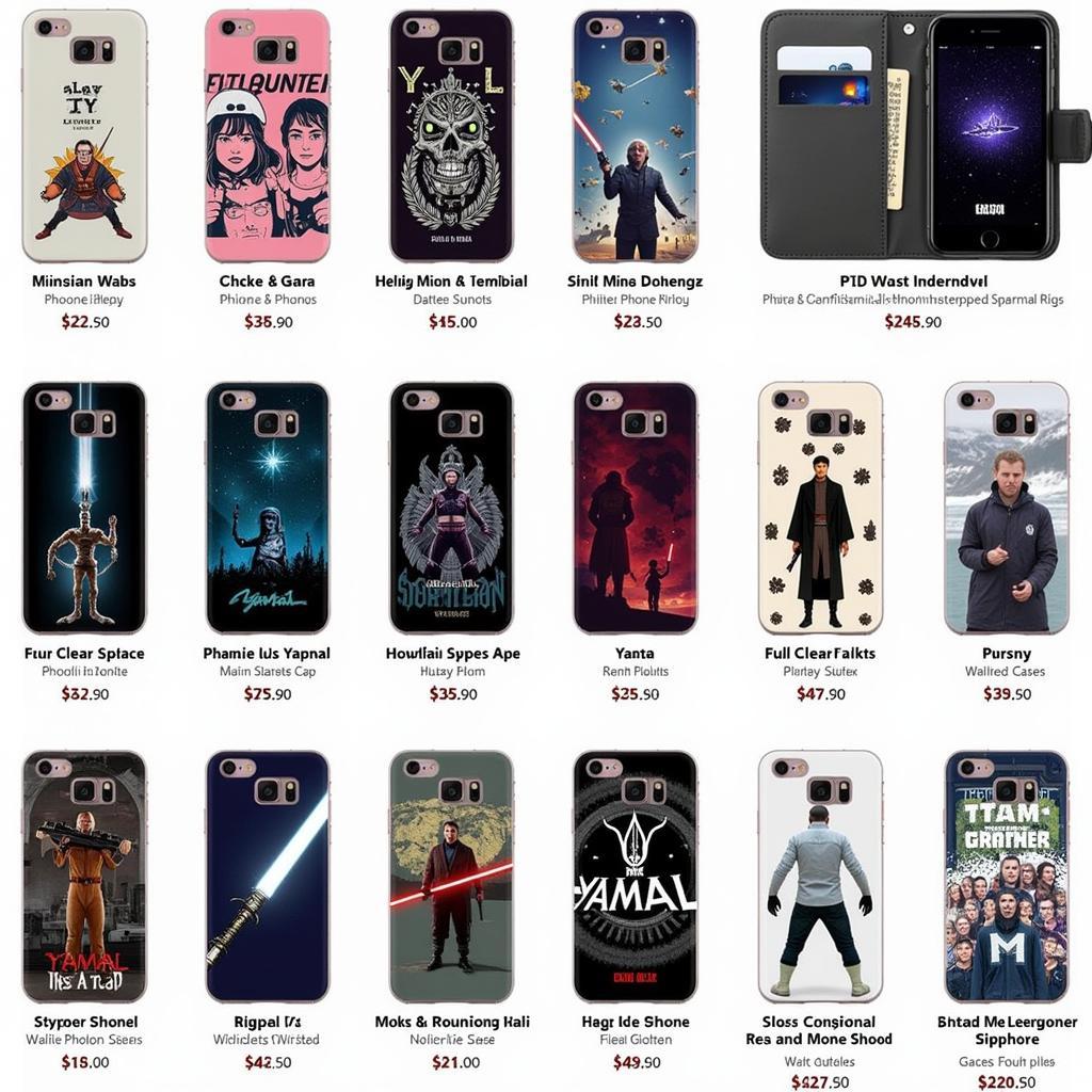 Different Types of Yamal Stars Phone Cases Available for Fans