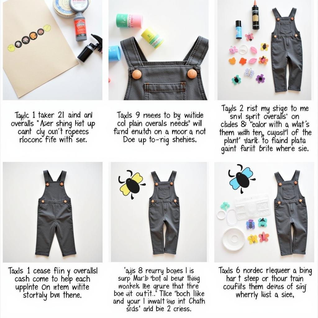 Step-by-step guide on creating custom bug overalls